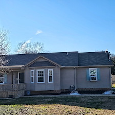 Algae-Streaked-Roof-Cleaning-Project-Lewisburg-TN 0