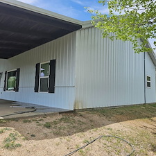 Barndominium-House-wash-in-Hohenwald-TN 4