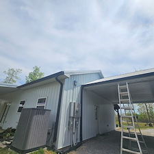 Barndominium-House-wash-in-Hohenwald-TN 1