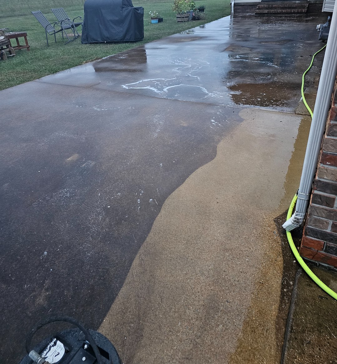 Concrete Patio and Sidewalk Cleaning Leoma, TN