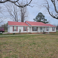 Red-Metal-Roof-Softwash-in-Loretto-TN- 1