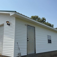 Soft-Wash-Turnaround-Algae-Covered-Garage-Revived-in-Bonnertown-TN 1