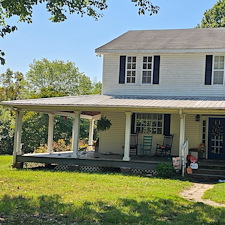Softwashing-a-Large-Vinyl-House-in-Summertown-TN 3